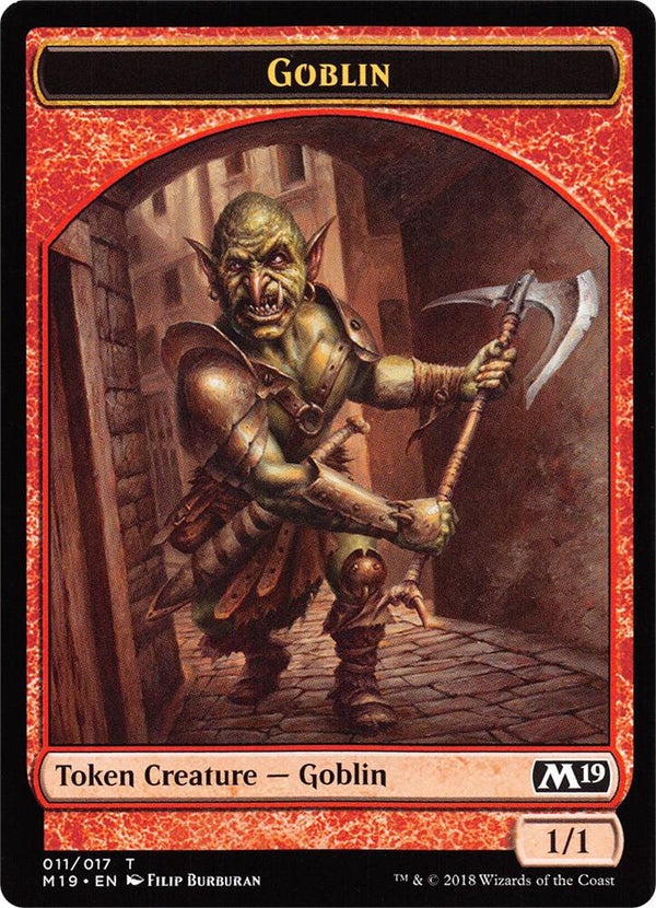 Goblin // Thopter Double-Sided Token (Game Night) - Magic: The Gathering