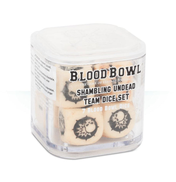 Blood Bowl: Shambling Undead Team Dice Set (7-Pack) - Games Workshop
