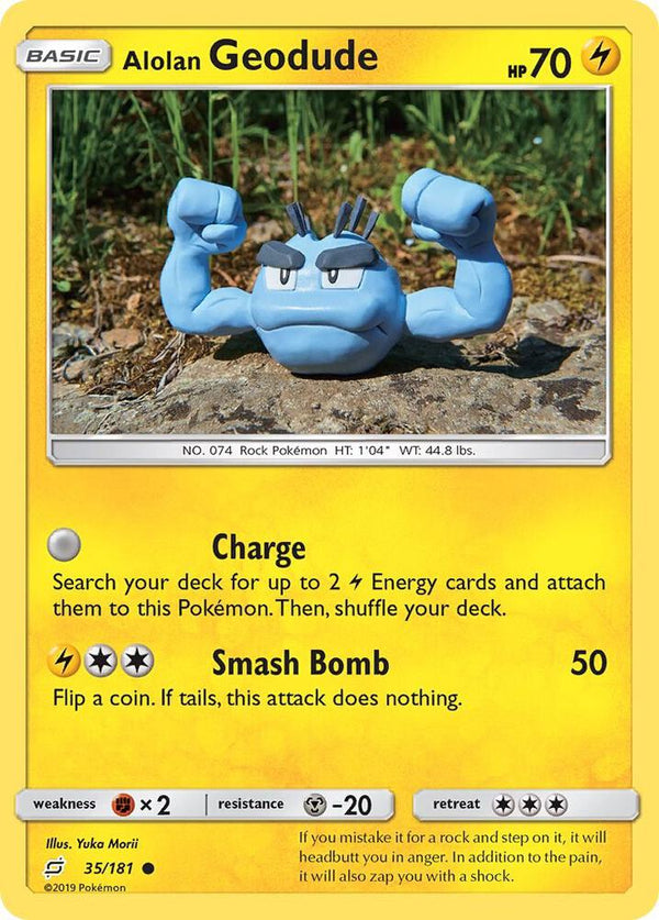 Alolan Geodude (35) - Pokémon
