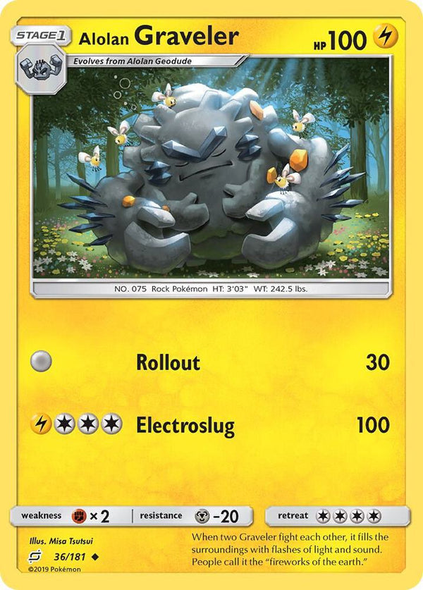 Alolan Graveler - Pokémon