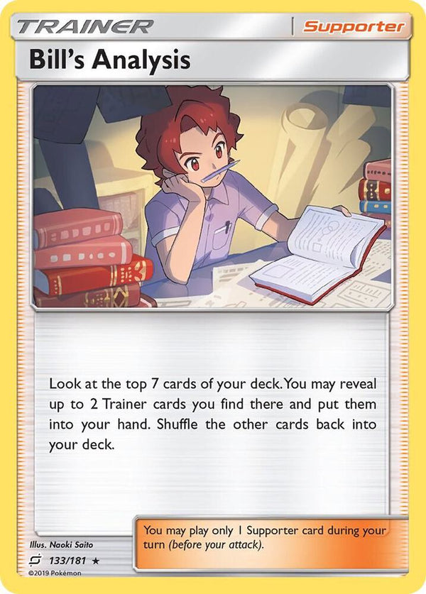 Bill's Analysis - Pokémon