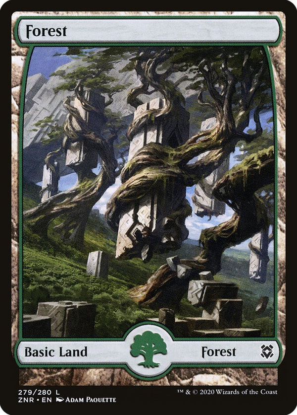 Forest (279) - Full Art - Magic: The Gathering
