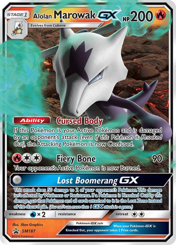 Alolan Marowak GX - SM187 - Pokémon