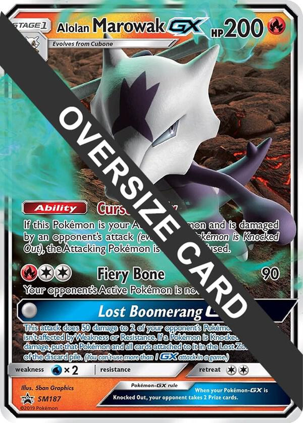 Alolan Marowak GX - SM187 - Pokémon