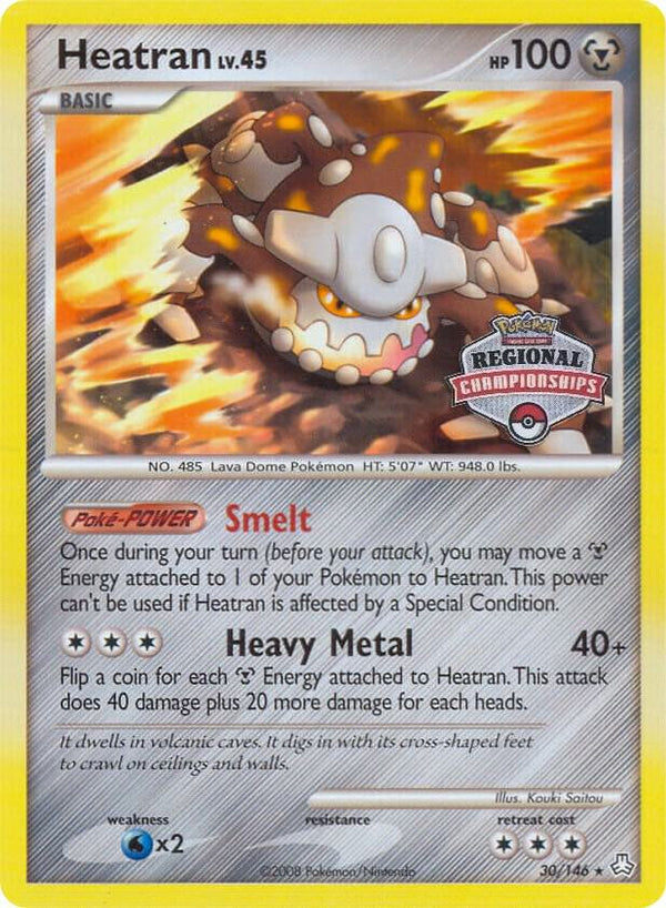 Heatran - 30/146 (Regional Championships) - Pokémon