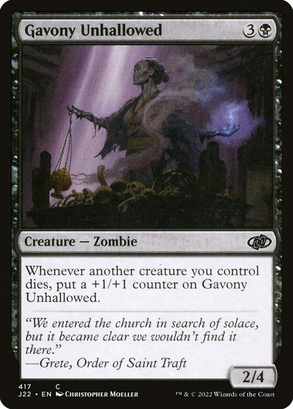 Gavony Unhallowed - Magic: The Gathering