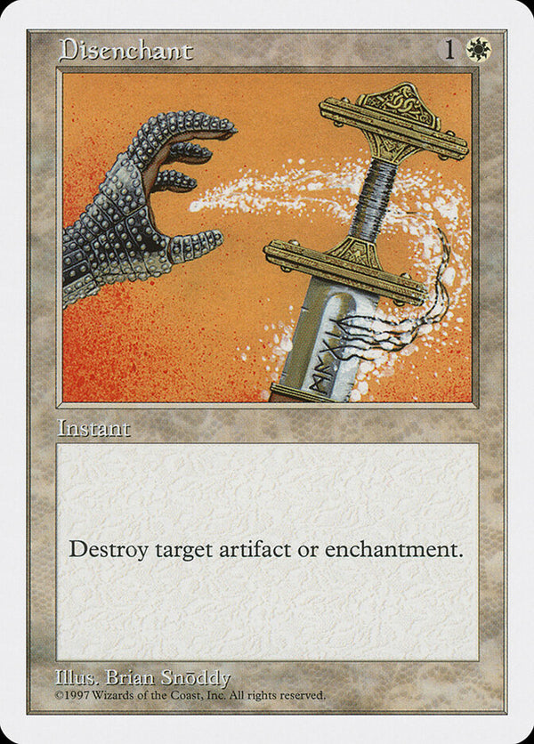 Disenchant - Magic: The Gathering
