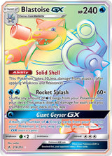 Blastoise GX (Secret) - Pokémon