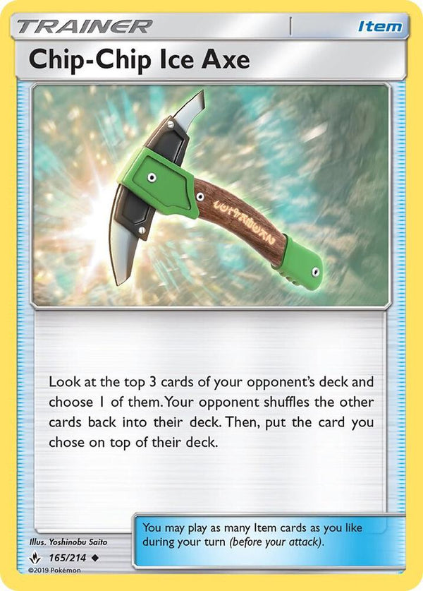 Chip-Chip Ice Axe - Pokémon