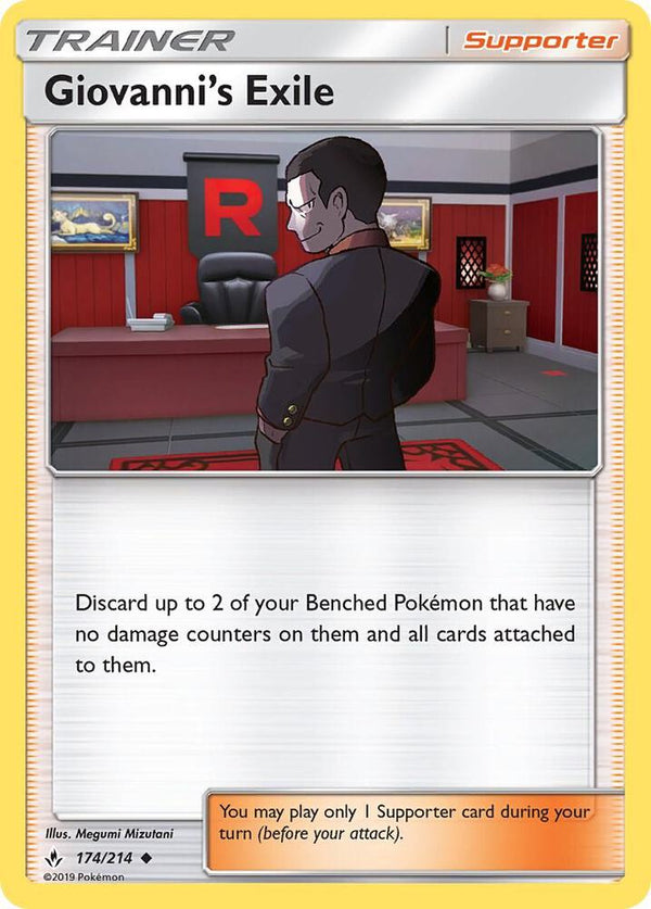 Giovanni's Exile - Pokémon