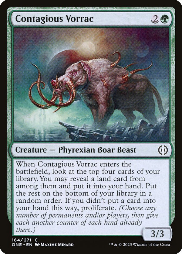 Contagious Vorrac - Magic: The Gathering