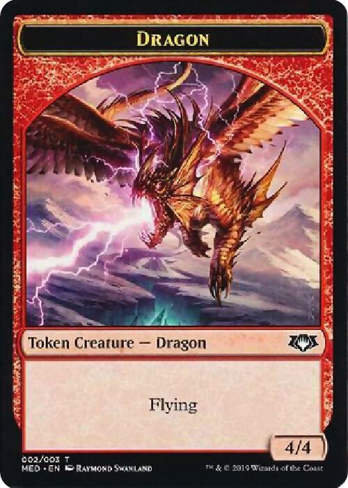 Dragon Token - Magic: The Gathering