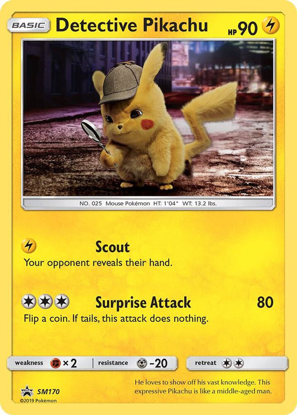Detective Pikachu - SM170 - Pokémon