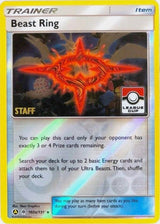 Beast Ring - 102a/131 (League Cup) [Staff] - Pokémon