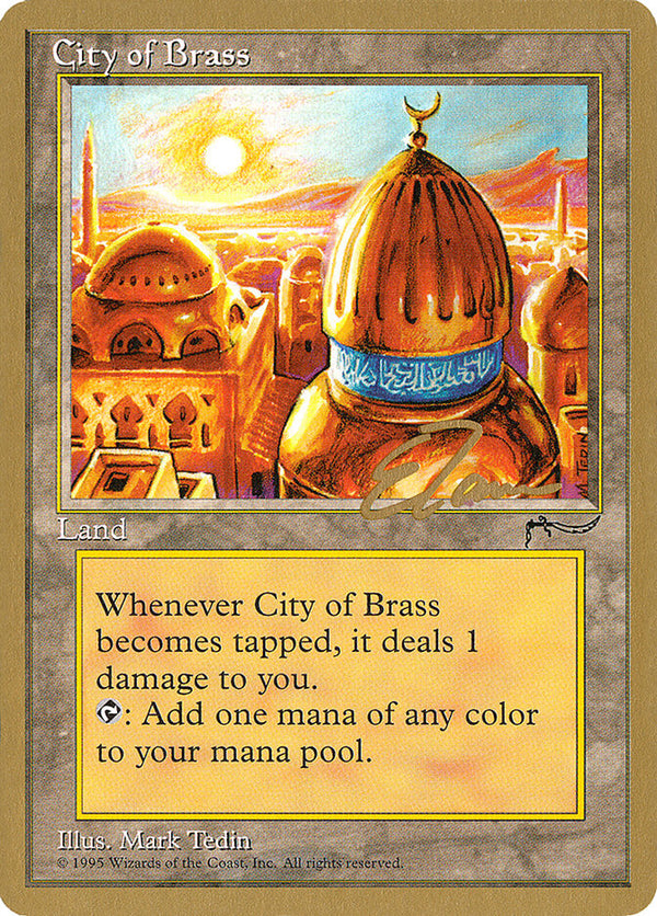 City of Brass - 1996 Eric Tam (ARN) - Magic: The Gathering