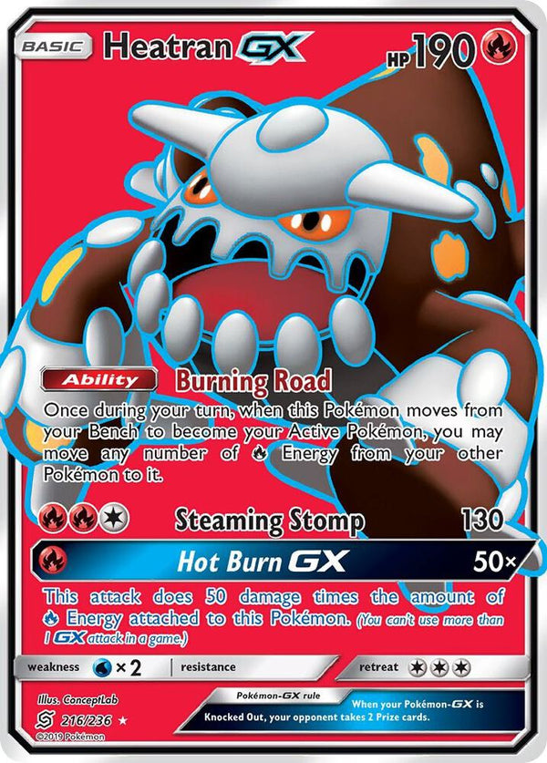 Heatran GX (Full Art) - Pokémon