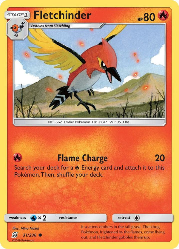 Fletchinder - Pokémon
