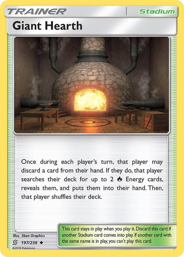 Giant Hearth - Pokémon