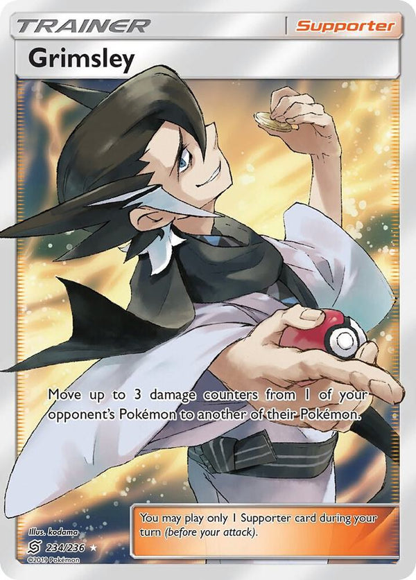 Grimsley (Full Art) - Pokémon