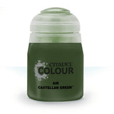 Citadel Airbrush Paint: Castellan Green (24ml) - Games Workshop
