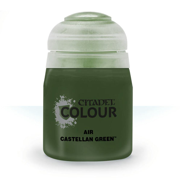 Citadel Airbrush Paint: Castellan Green (24ml) - Games Workshop