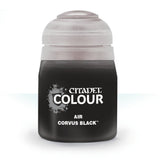 Citadel Airbrush Paint: Corvus Black (24ml) - Games Workshop