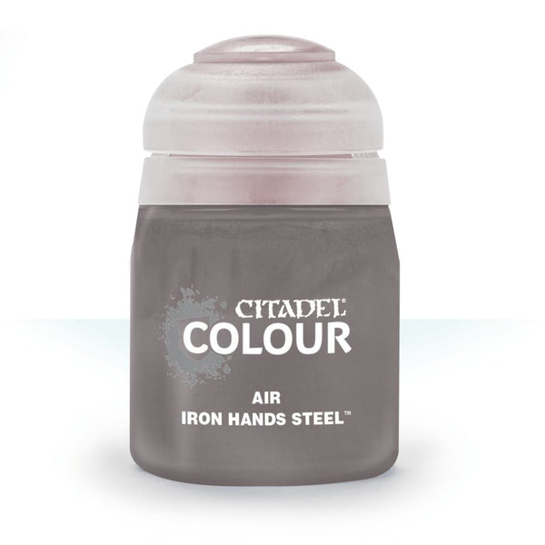 Citadel Airbrush Paint: Iron Hands Steel (24ml) - Games Workshop