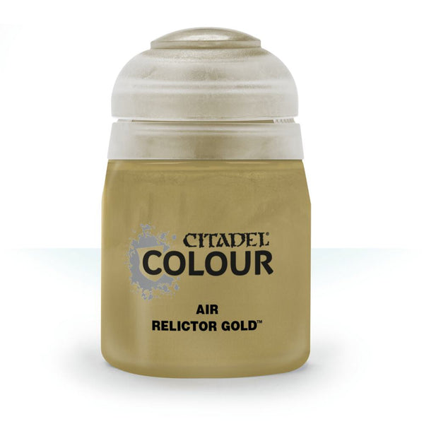 Citadel Airbrush Paint: Relictor Gold (24ml) - Games Workshop