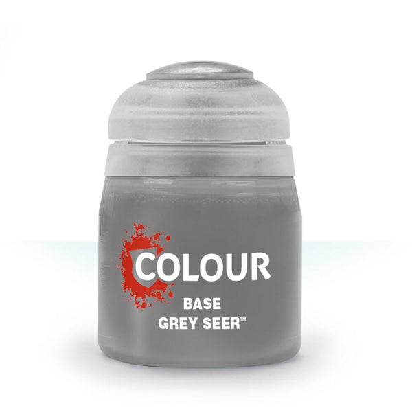 Citadel Base Paint: Grey Seer (12ml) - Games Workshop
