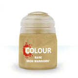 Citadel Base Paint: Iron Warriors (12ml) - Games Workshop