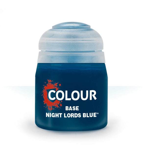 Citadel Base Paint: Night Lords Blue (12ml) - Games Workshop