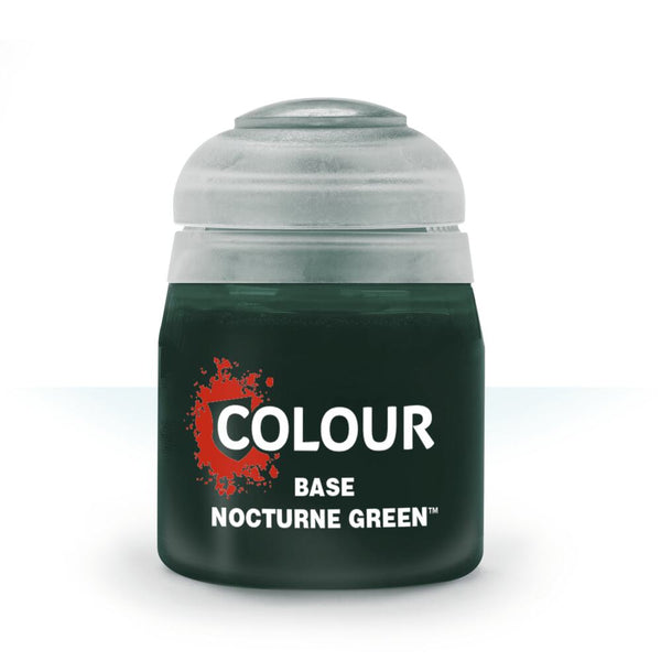 Citadel Base Paint: Nocturne Green (12ml) - Games Workshop