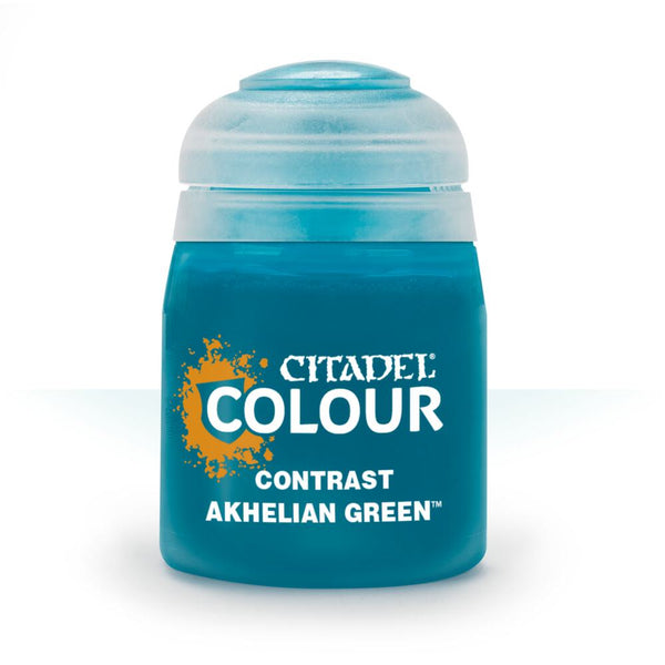 Citadel Contrast Paint: Akhelian Green (18ml) - Games Workshop