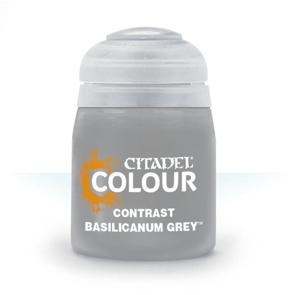 Citadel Contrast Paint: Basilicanum Grey (18ml) - Games Workshop