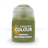 Citadel Contrast Paint: Militarum Green (18ml) - Games Workshop