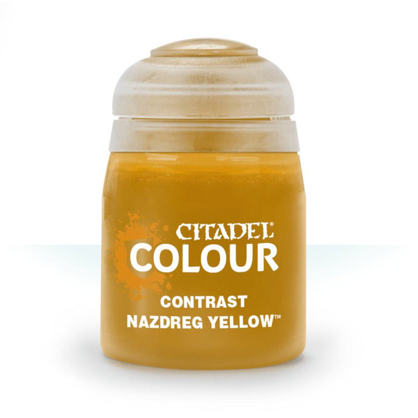 Citadel Contrast Paint: Nazdreg Yellow (18ml) - Games Workshop
