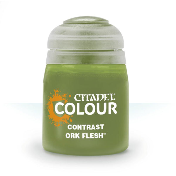 Citadel Contrast Paint: Ork Flesh (18ml) - Games Workshop