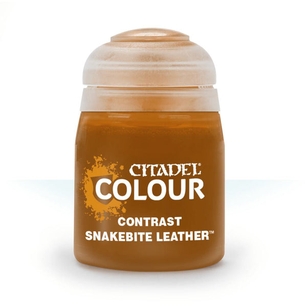 Citadel Contrast Paint: Snakebite Leather (18ml) - Games Workshop
