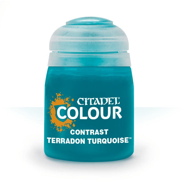 Citadel Contrast Paint: Terradon Turquoise (18ml) - Games Workshop