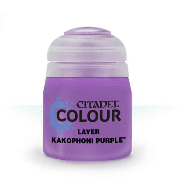 Citadel Layer Paint: Kakophoni Purple (12ml) - Games Workshop
