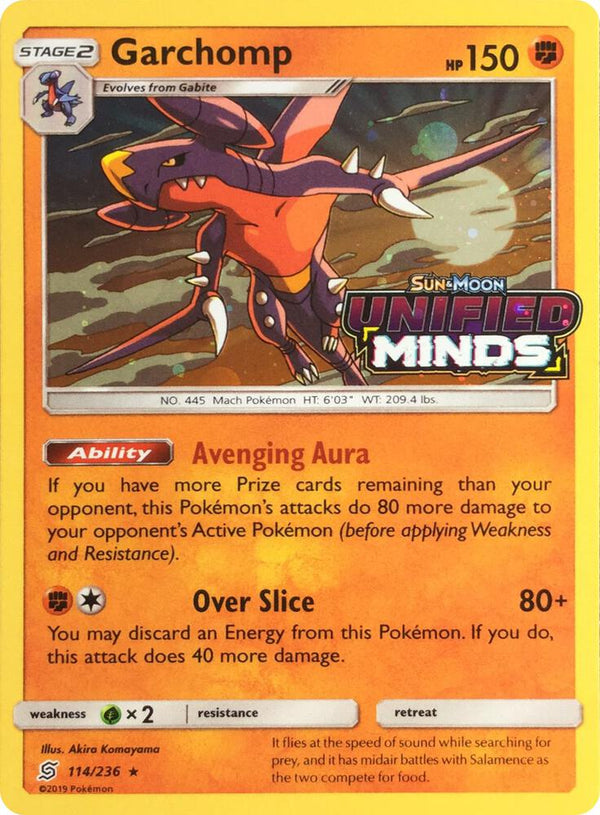 Garchomp - 114/236 (Cosmos Holo) - Pokémon