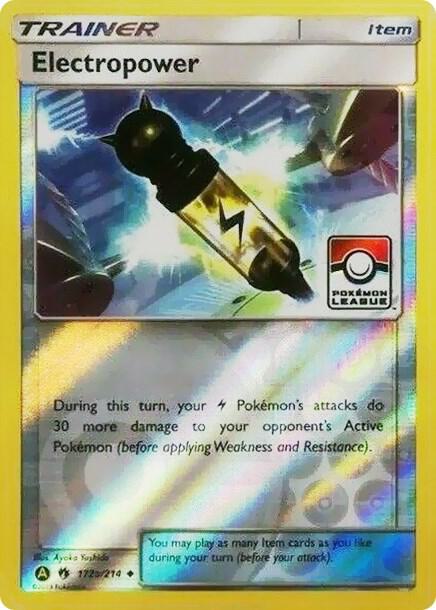 Electropower - 172a/214 (Pokemon League) - Pokémon