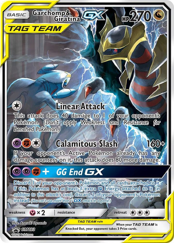 Garchomp & Giratina GX - SM193 - Pokémon