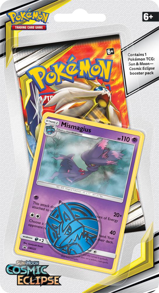 Cosmic Eclipse Single Pack Blister [Mismagius] - Pokémon