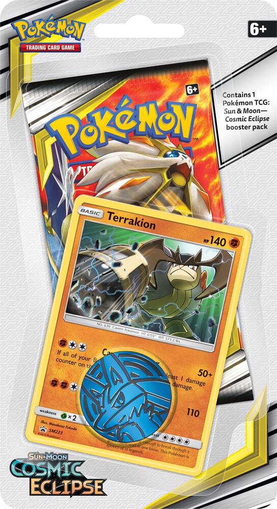 Cosmic Eclipse Single Pack Blister [Terrakion] - Pokémon