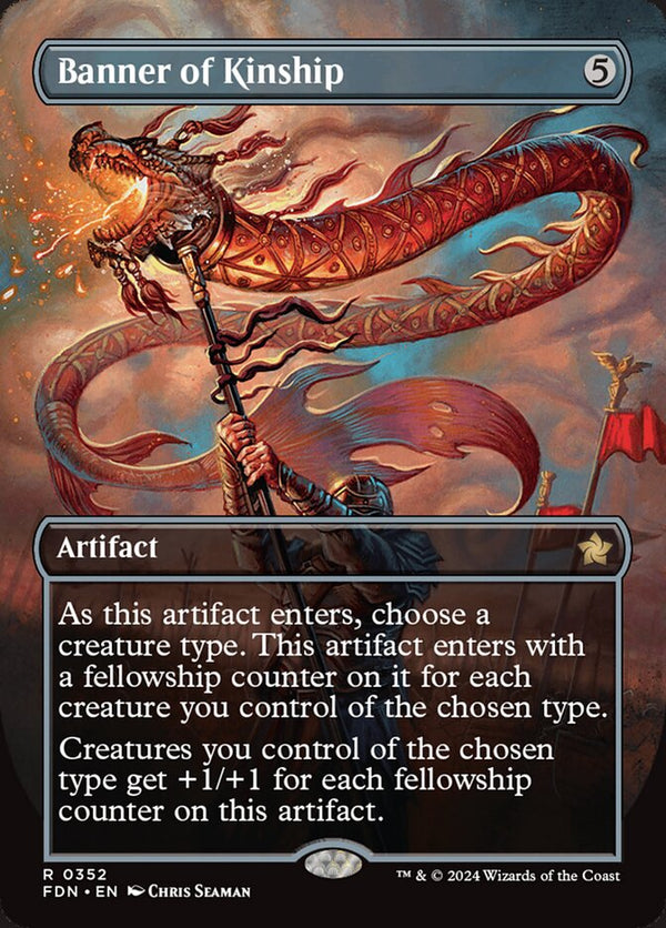 Banner of Kinship (Borderless) - Magic: The Gathering