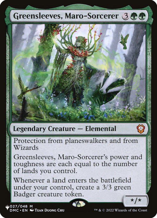 Greensleeves, Maro-Sorcerer - Magic: The Gathering