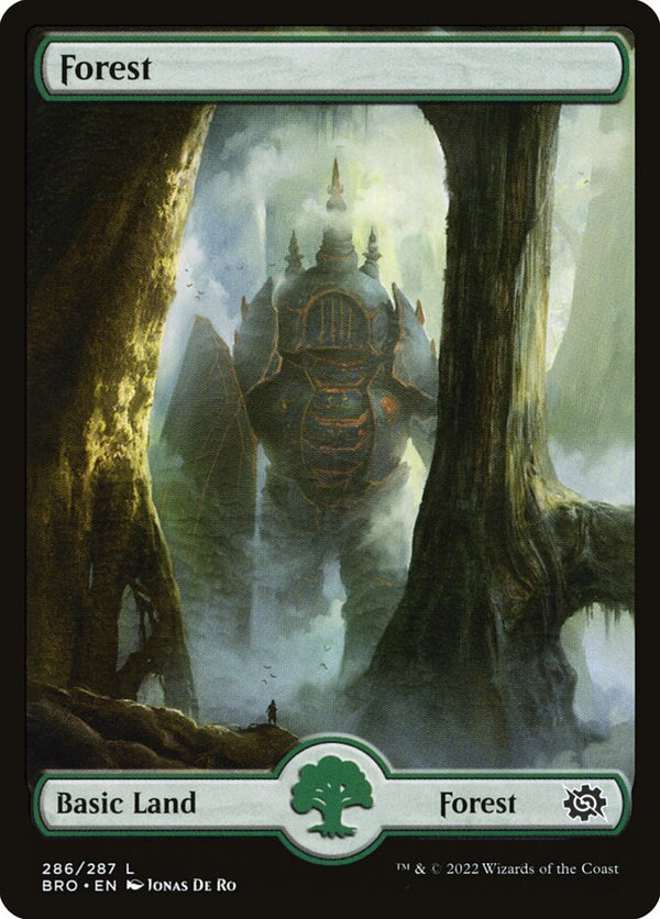 Forest (286) - Full Art - Magic: The Gathering