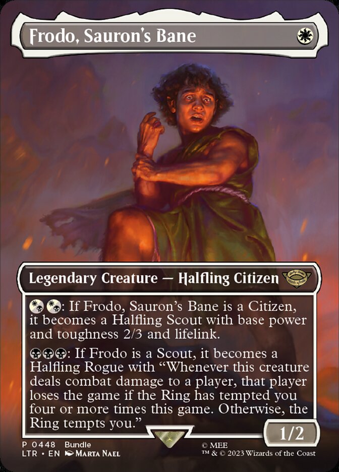 Frodo, Sauron's Bane (Borderless) (LTR Bundle)