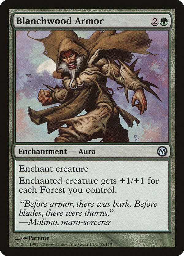 Blanchwood Armor - Magic: The Gathering